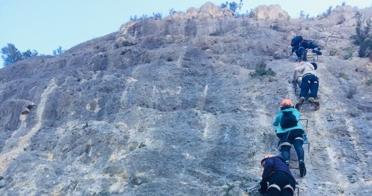 Ferrata de l´Aventador