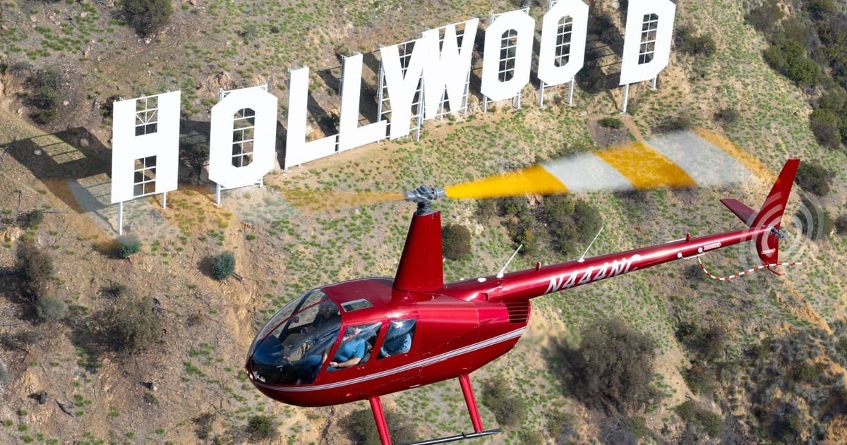 Hooray for Hollywood Helicopter Tour