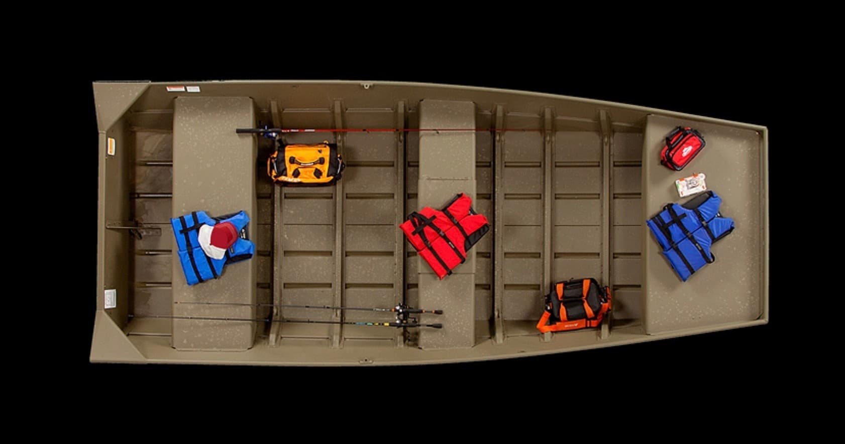 XL Three Person Jon Boat