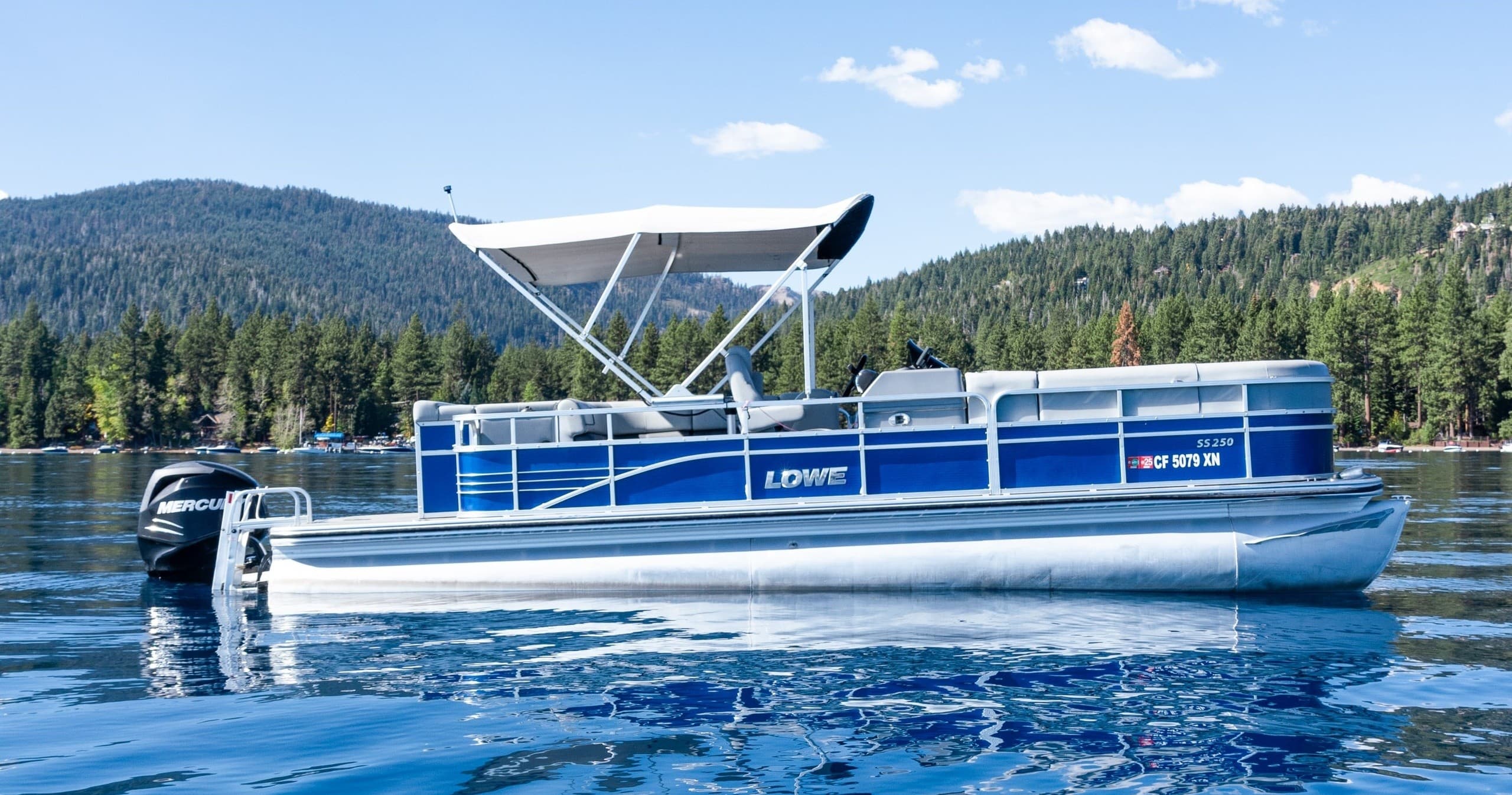 25' Pontoon w/Driver