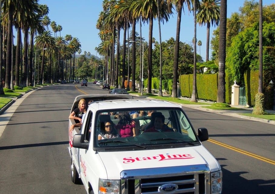 The Original Celebrity Homes Tour with roundtrip hotel transfers from Anaheim/Disneyland Resort hotels