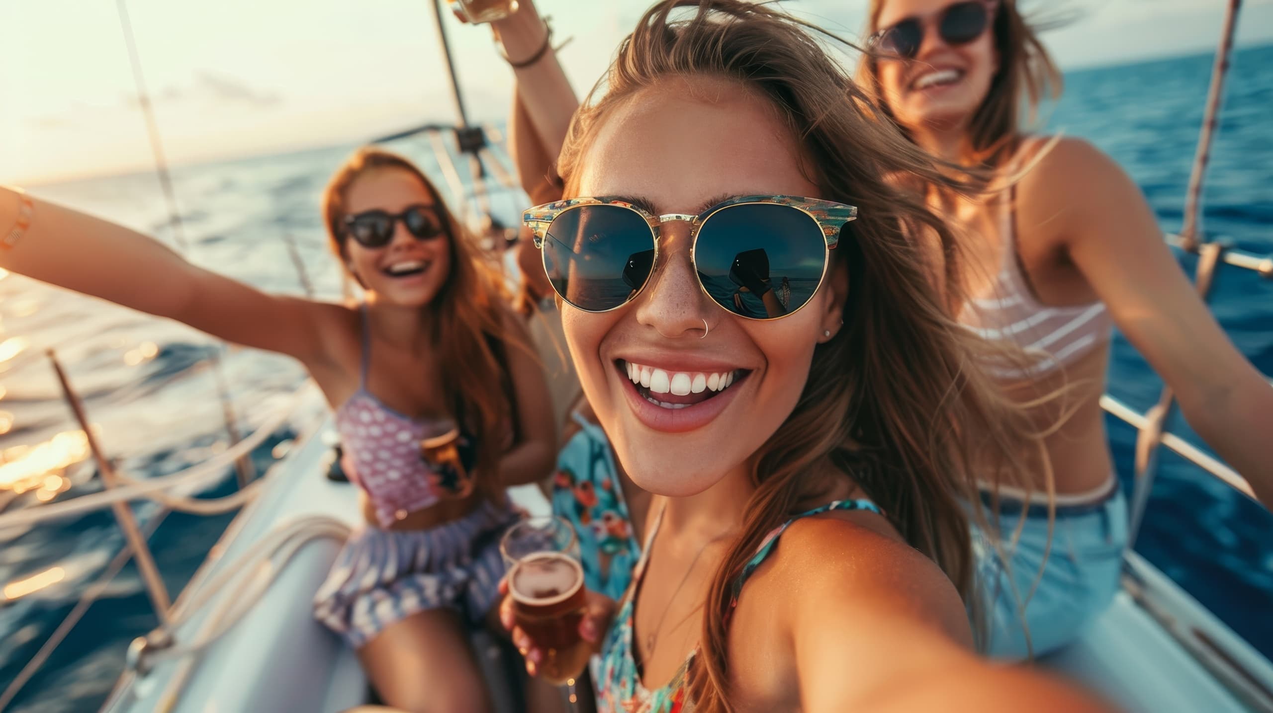 PRIVATE CHARTER BOAT SELFIES