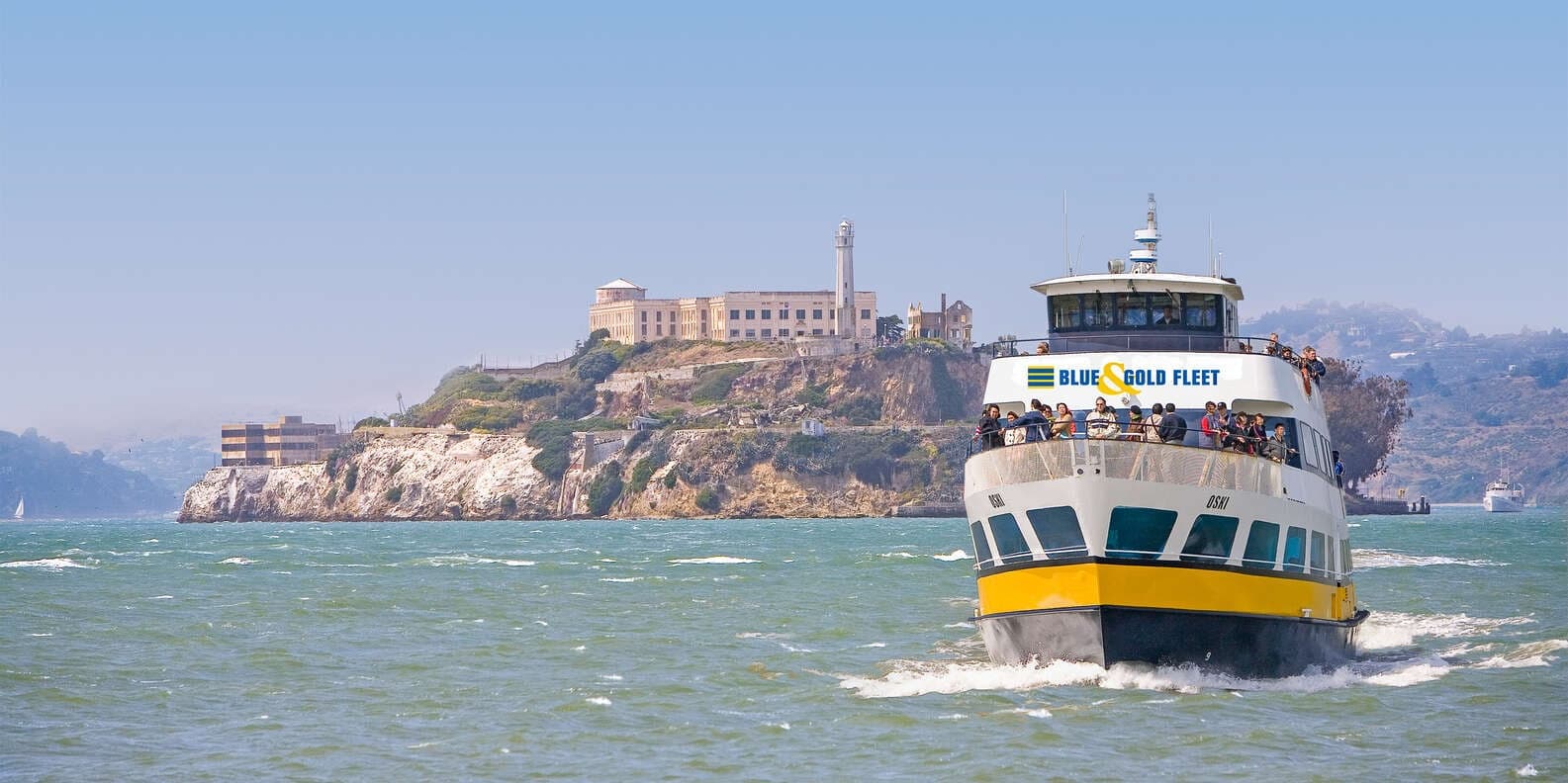 Cruise around Alcatraz & under the Golden Gate Bridge ($5 Off)