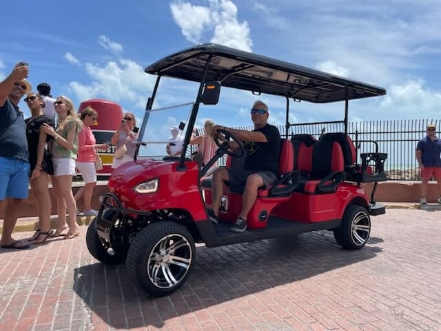 Six Passenger Cart Rental