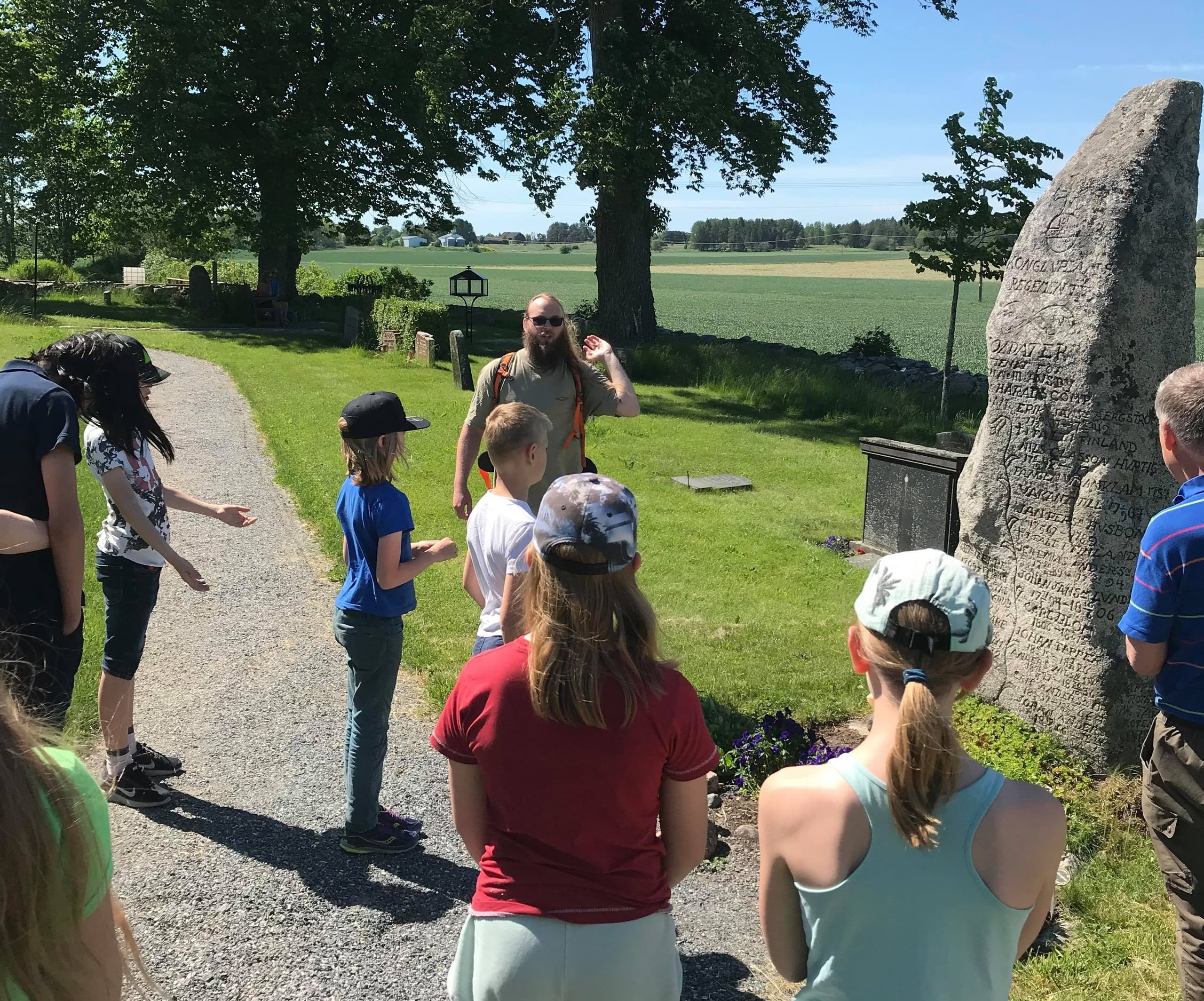 The graveyard walk in Uppsala city - visit Gamla kyrkogården's secrets