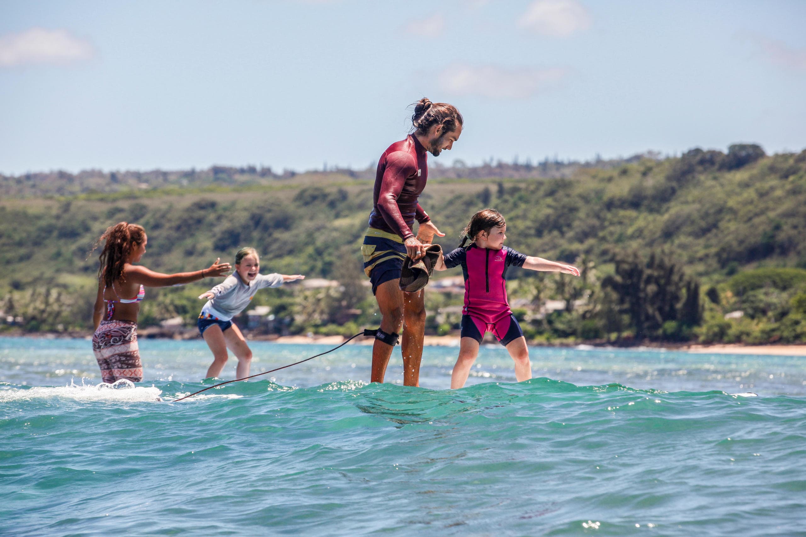 Keiki Tandem Surf Lesson