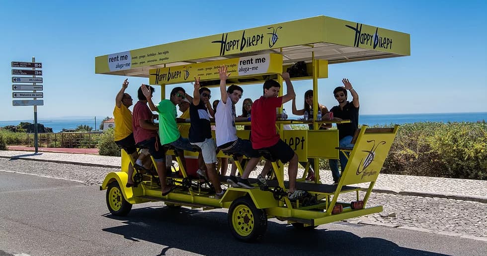 Beer Bike in Lisbon ⭐ BEST SELLER ⭐