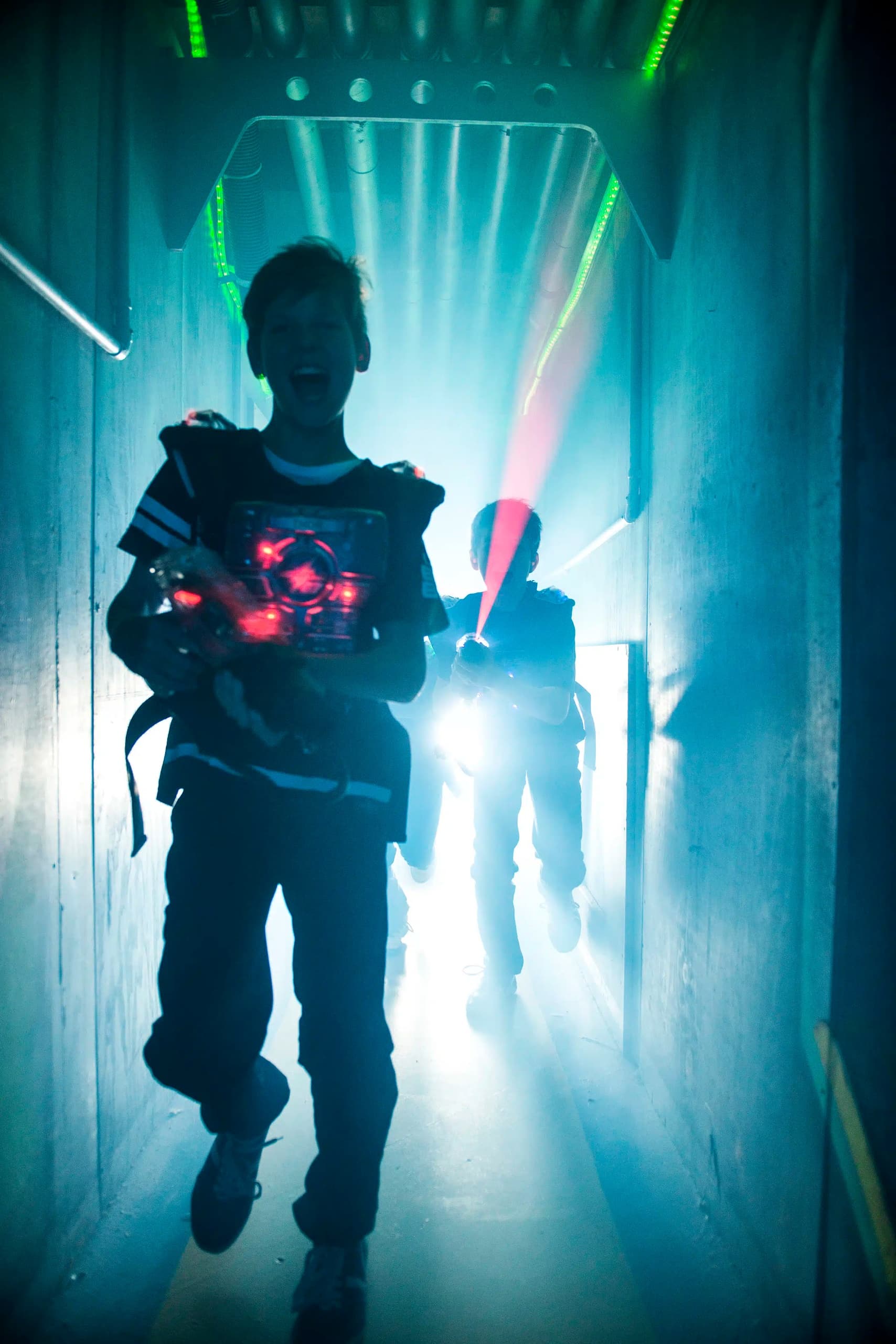 Lasertag: Gruppe 2 Spiele