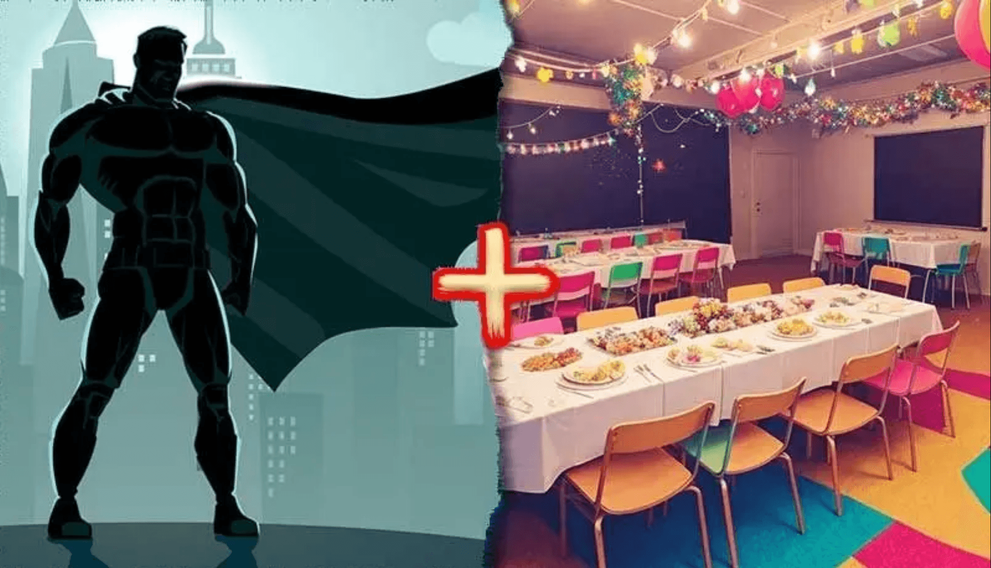 Superhero's Adventure Party Package