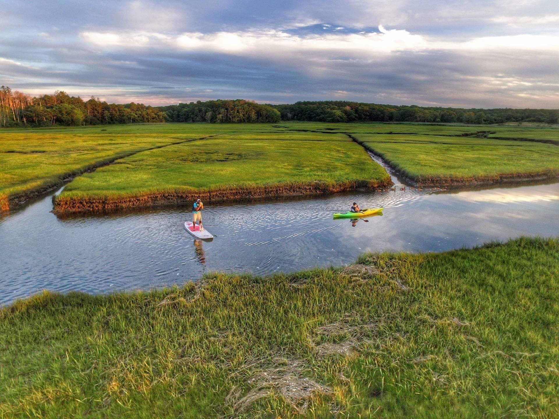Sandwich Great Marsh 2-3 Hour Kayak and Paddleboard Rental