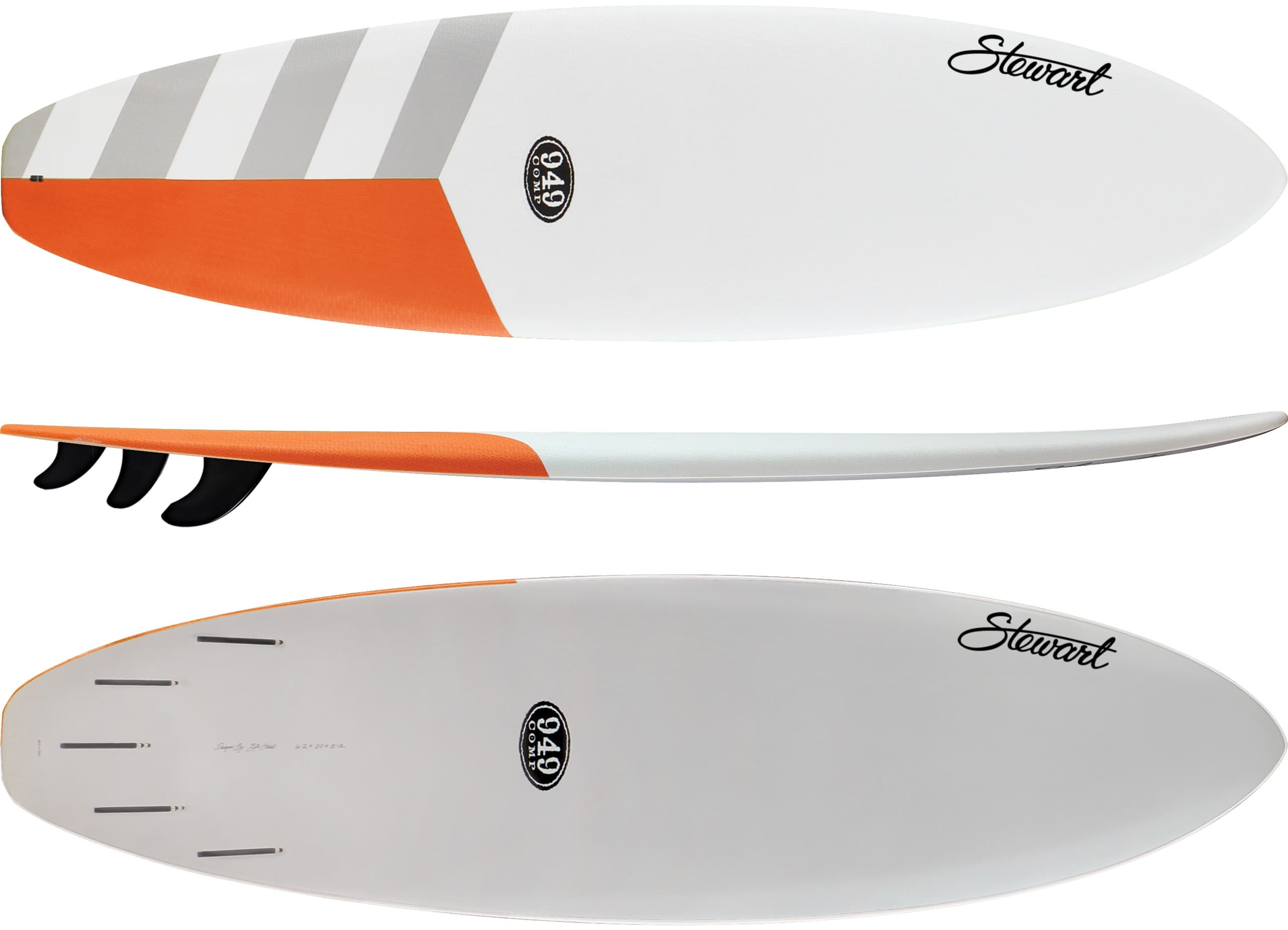 HydroCush Performance Soft Top 949-Comp - 6'2