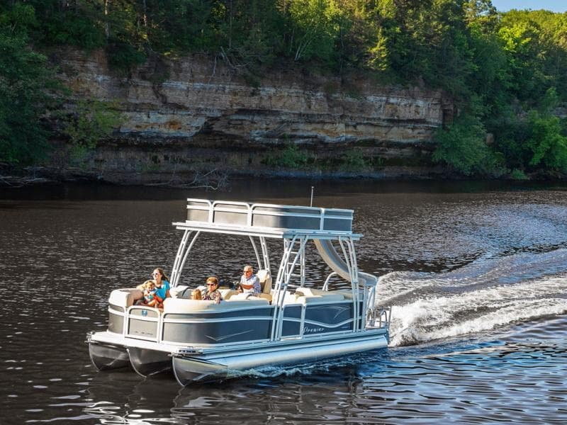 Double Decker Slide Boat w/ Captain