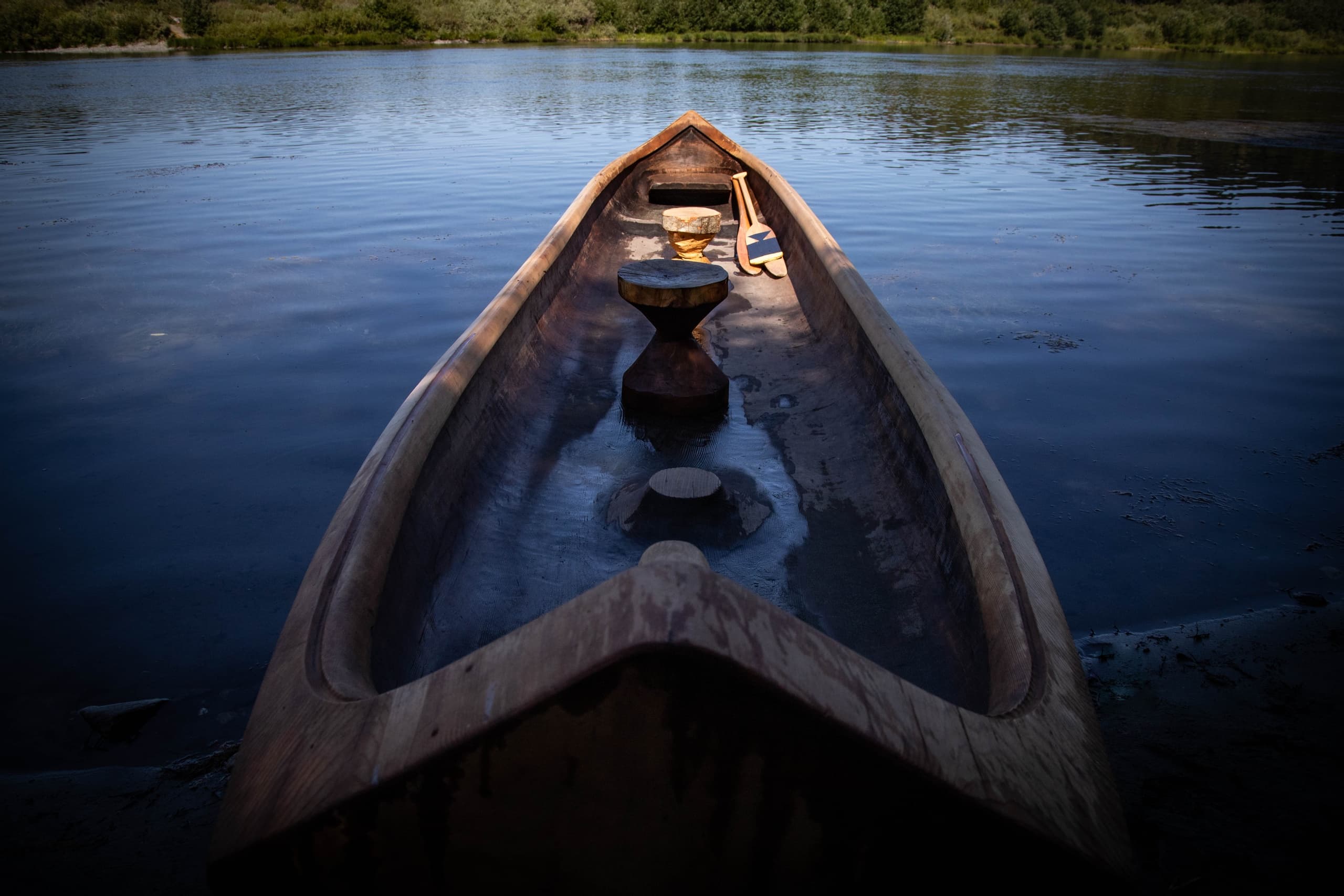 Two Hour Guided Redwood Dugout Canoe Tour