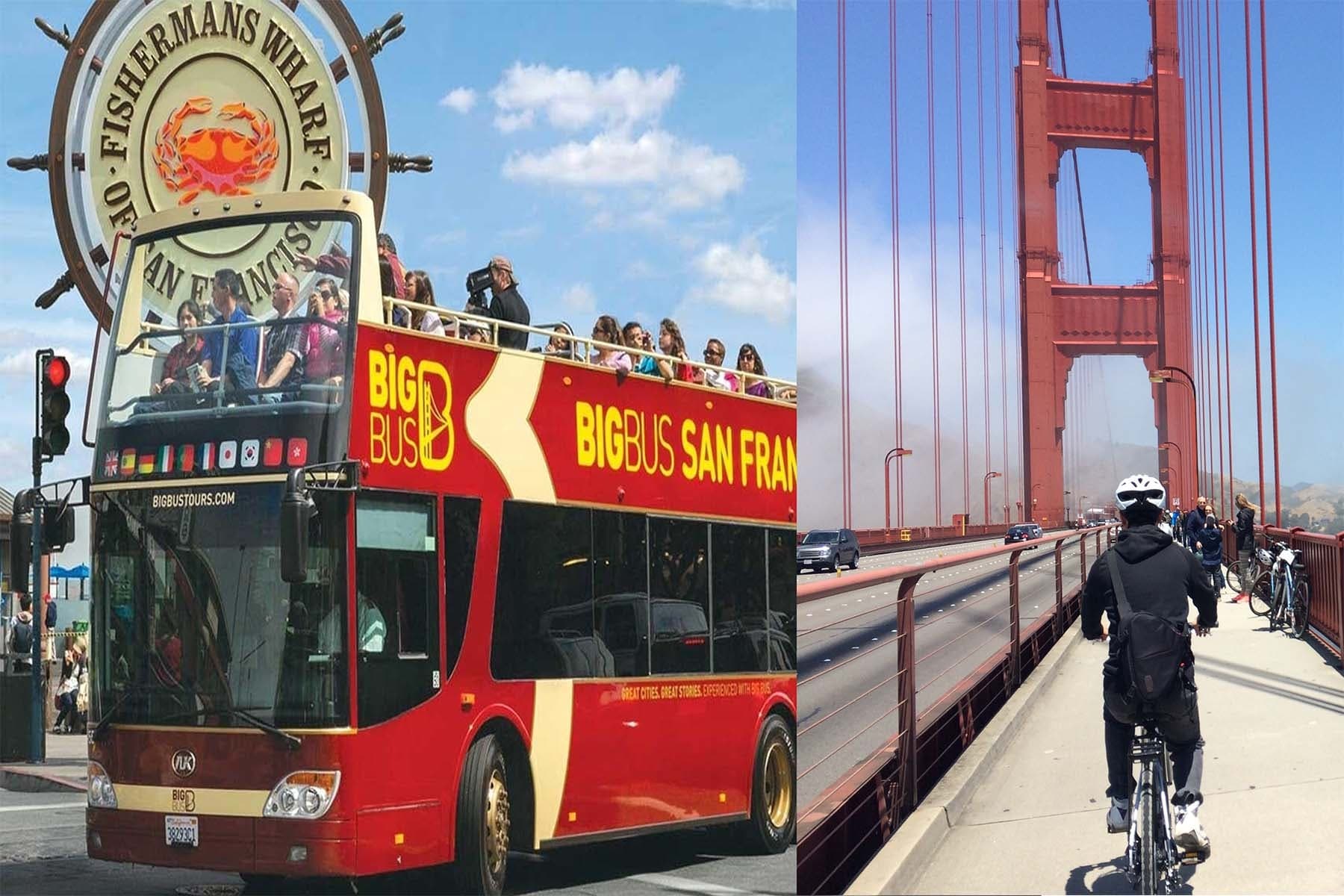 Hop-on Hop-off Bus Tour + Bike Rental (Save $13!)