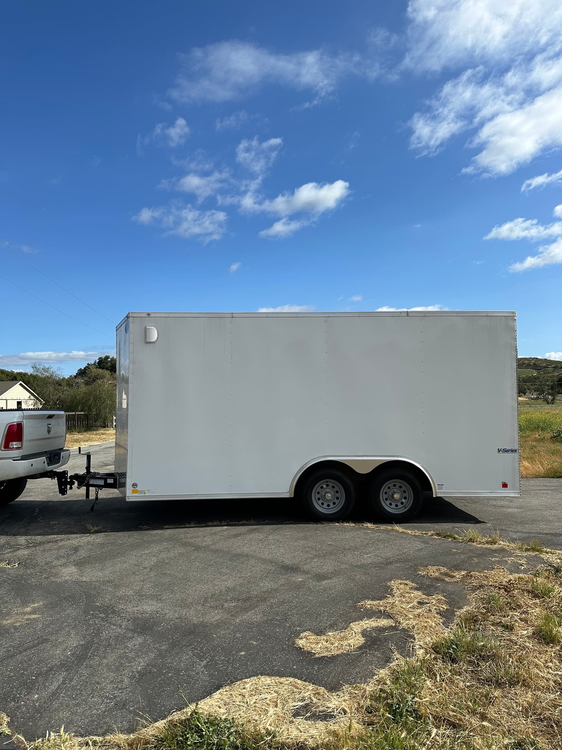 8x16 Continental cargo Enclosed trailer