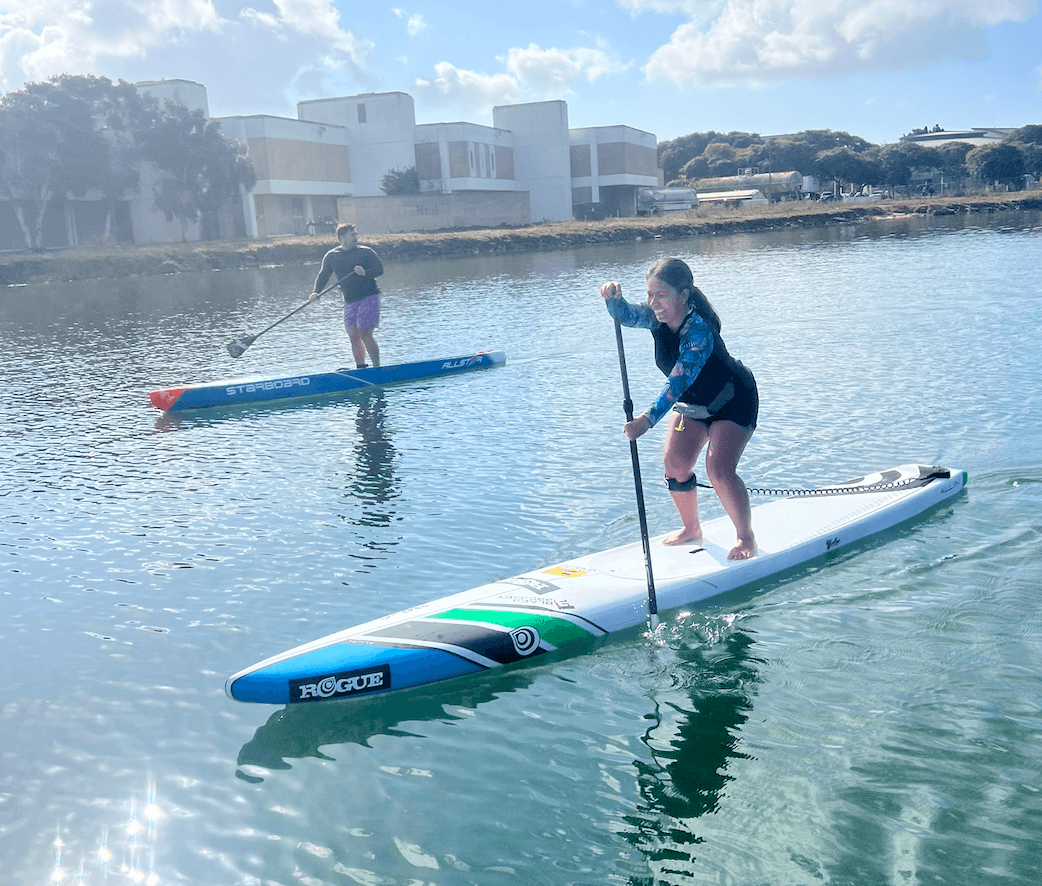 Race SUP Lesson