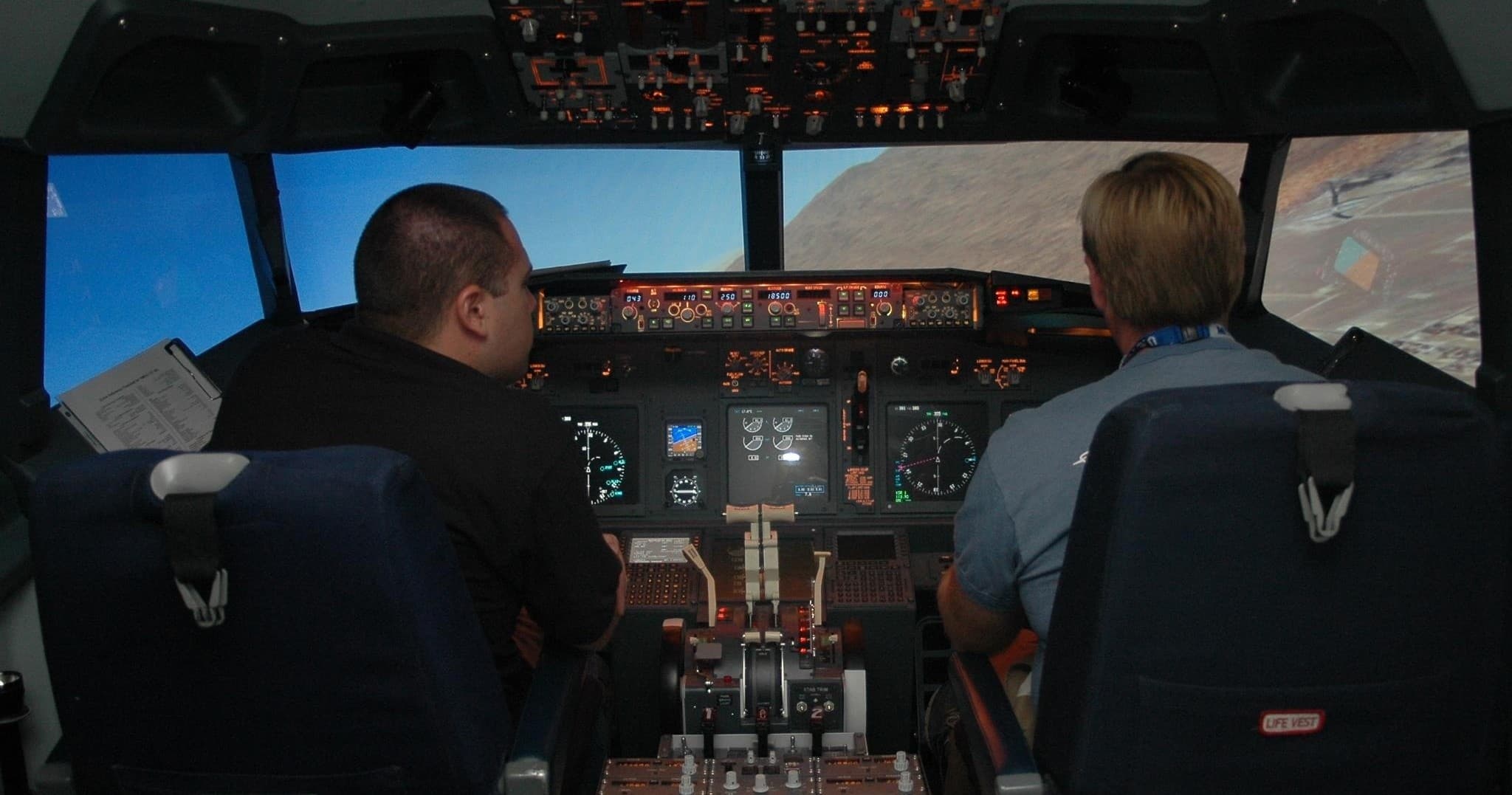 60-Minute Boeing-737 Flight