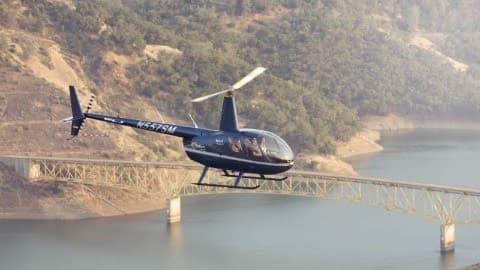 Helicopter Tour and Luxury Stay w/ Winemaker Lunch