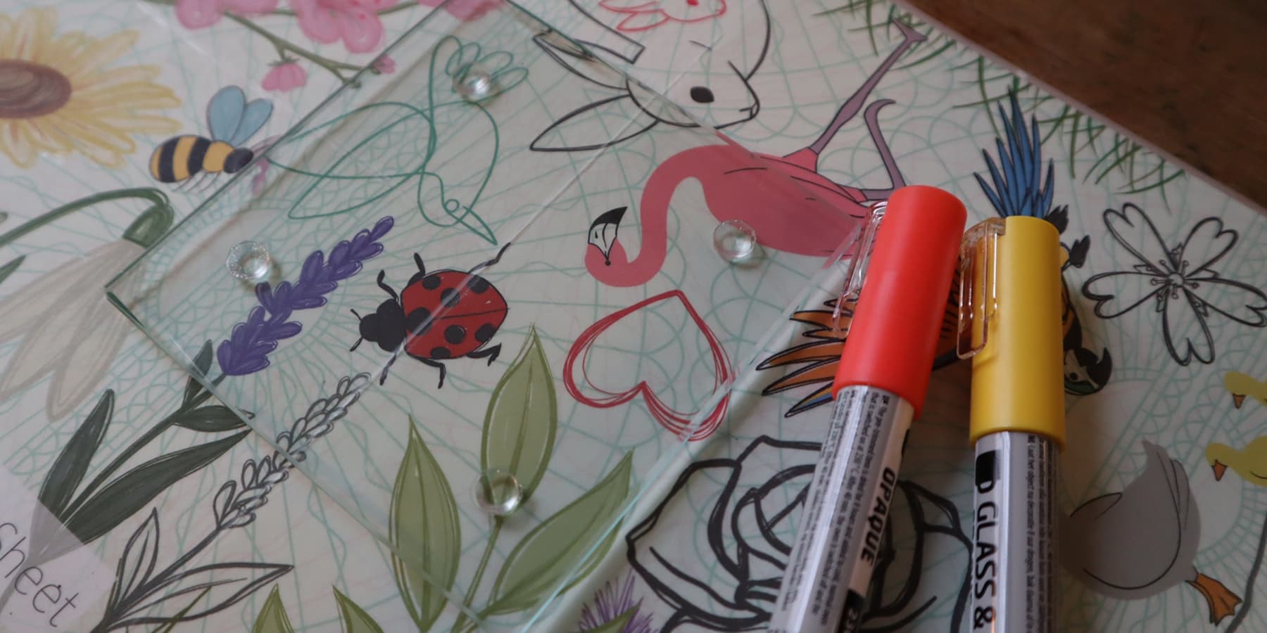 Teen's Glass Illustration Crafternoon @ Ruddington Village