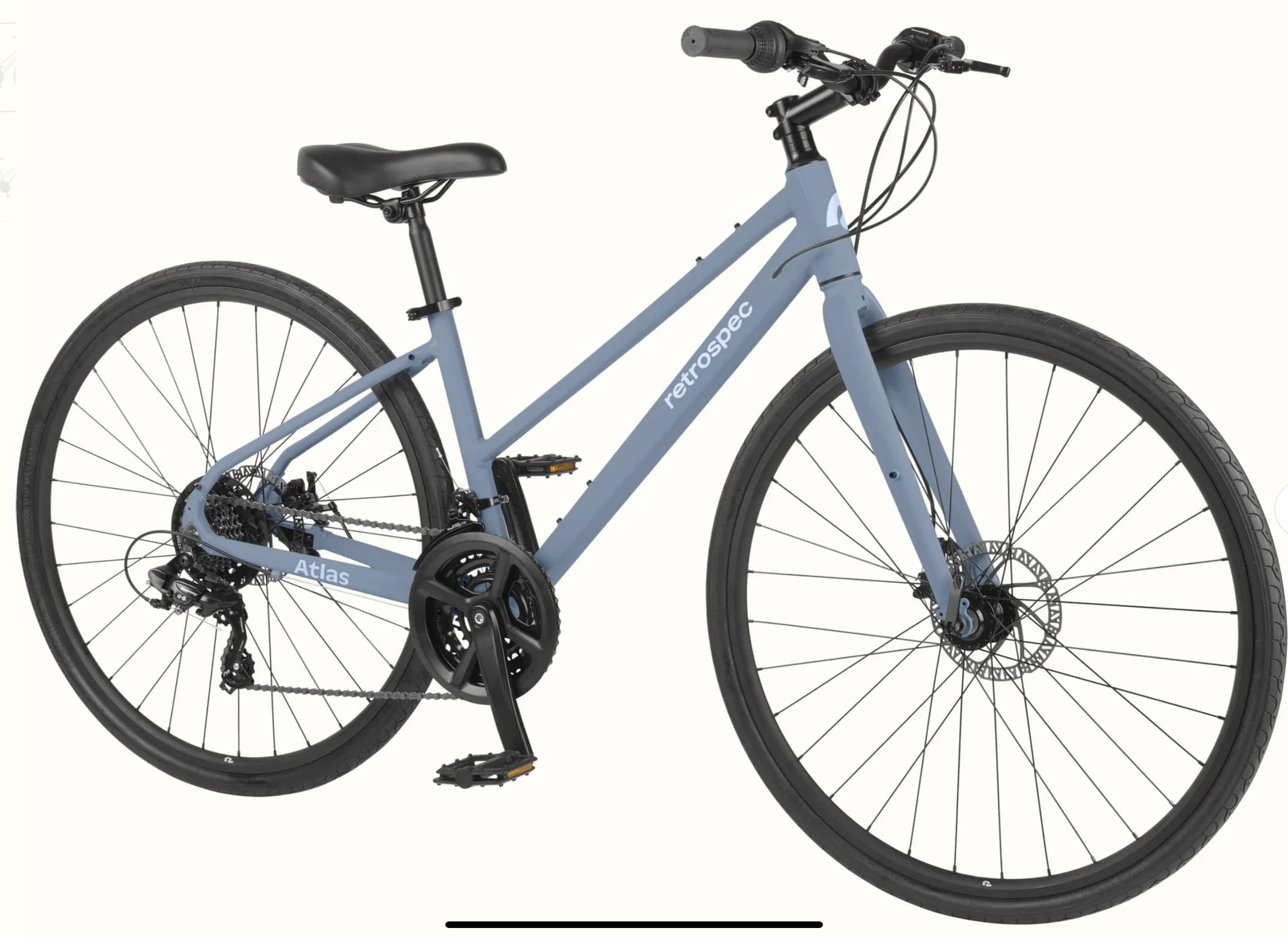 Fitness Hybrid Step Thru Bike 21-Speed