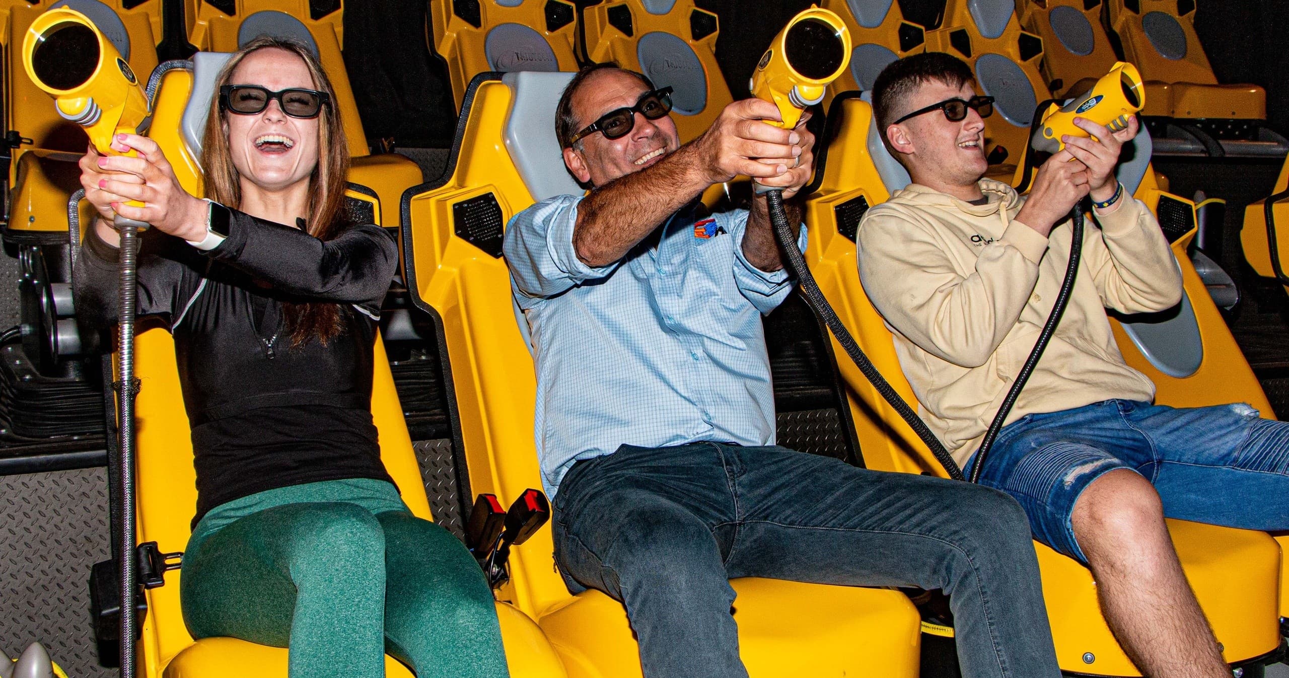 7D Ride Experience & Laser Maze - Package F