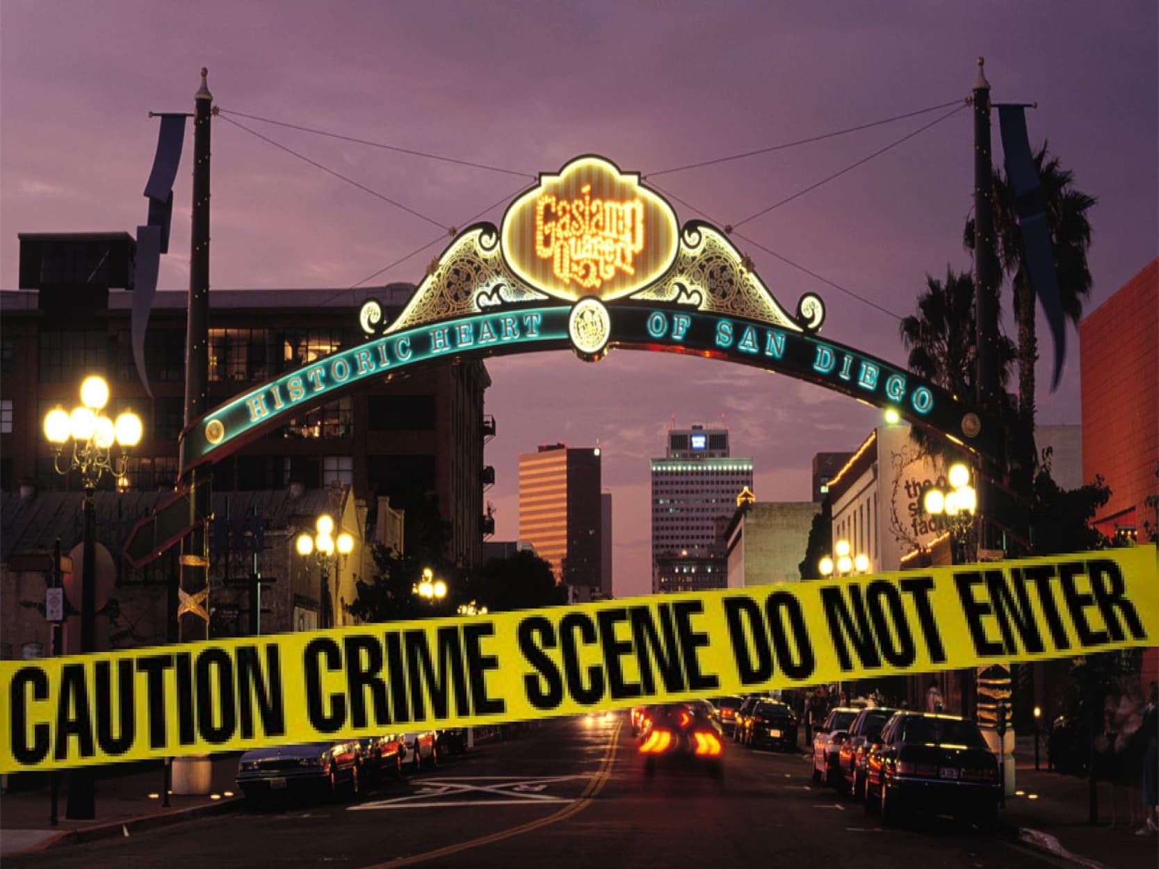 San Diego: Who Dunnit? Gaslamp Quarter