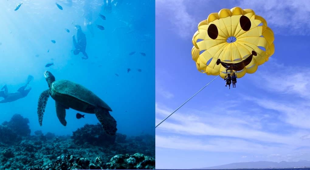 Parasailing + Snorkel Bundle