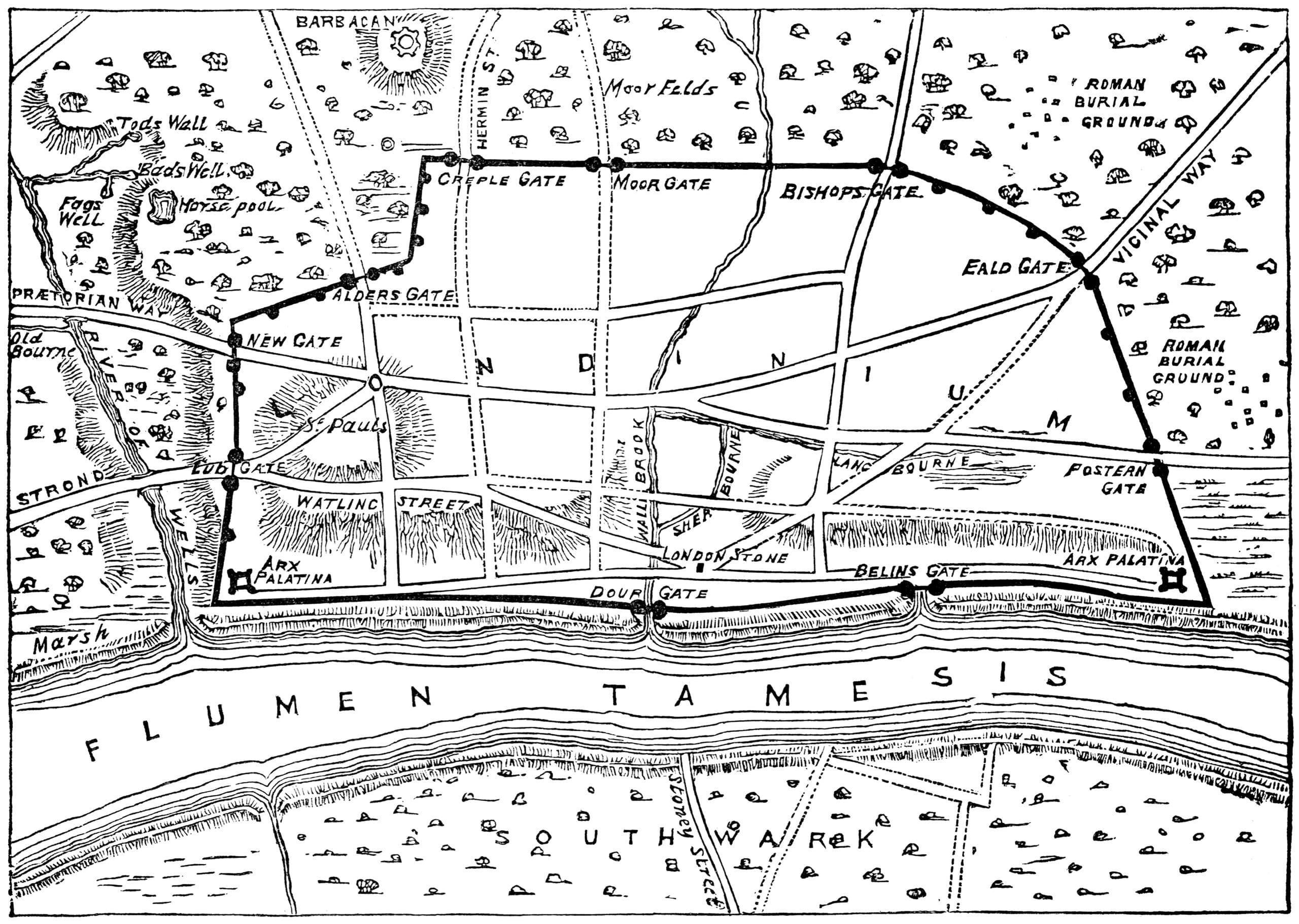 Roman & Medieval London: Private Half-Day Tour in a London Taxi