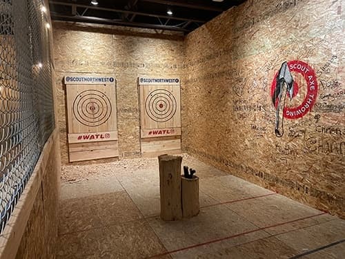 Lane 1 Half Hour Axe/Knife Throwing Session