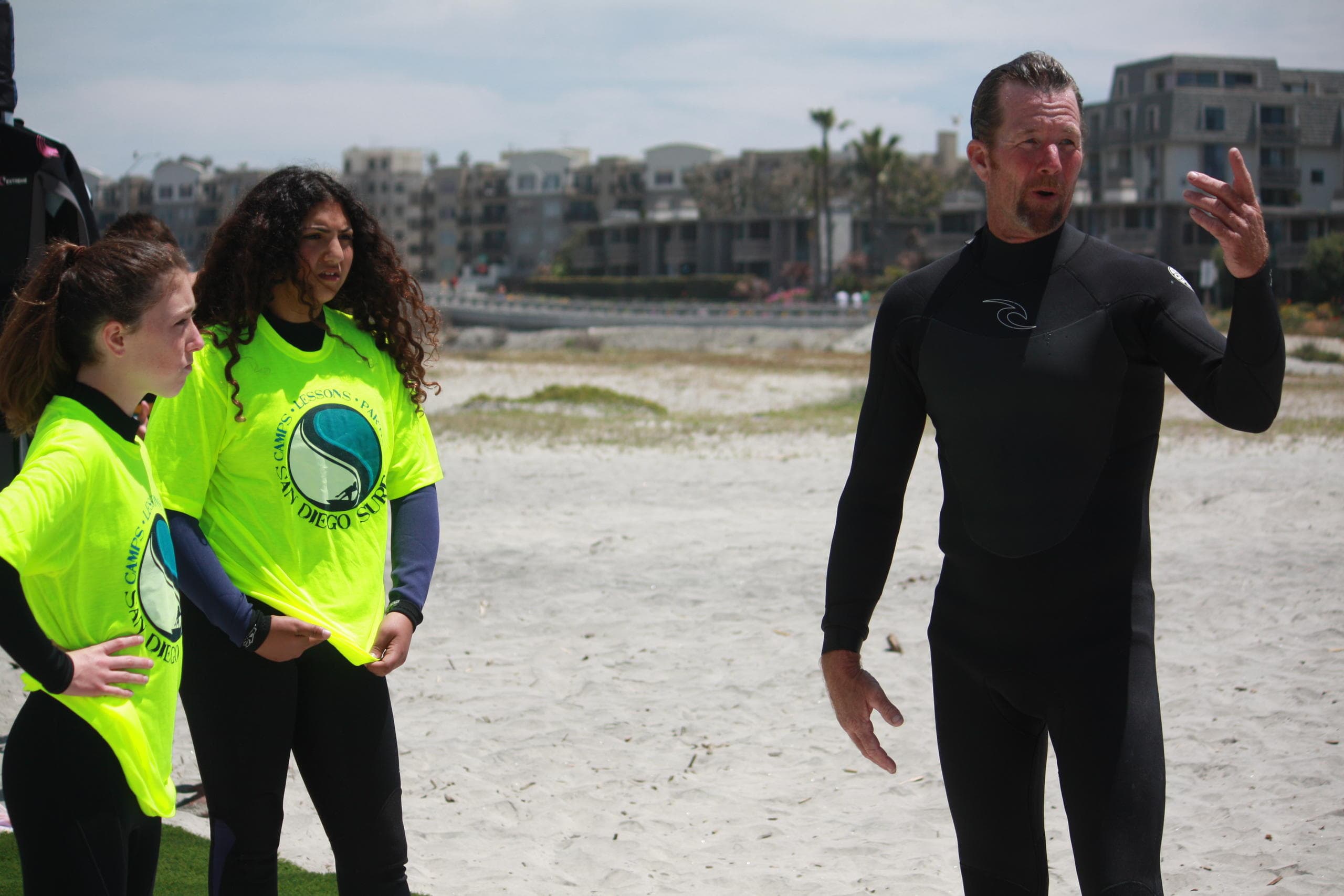 Experience Surfing Lessons on our (Magic Beach) @ Oceanside Harbor in San Diego County