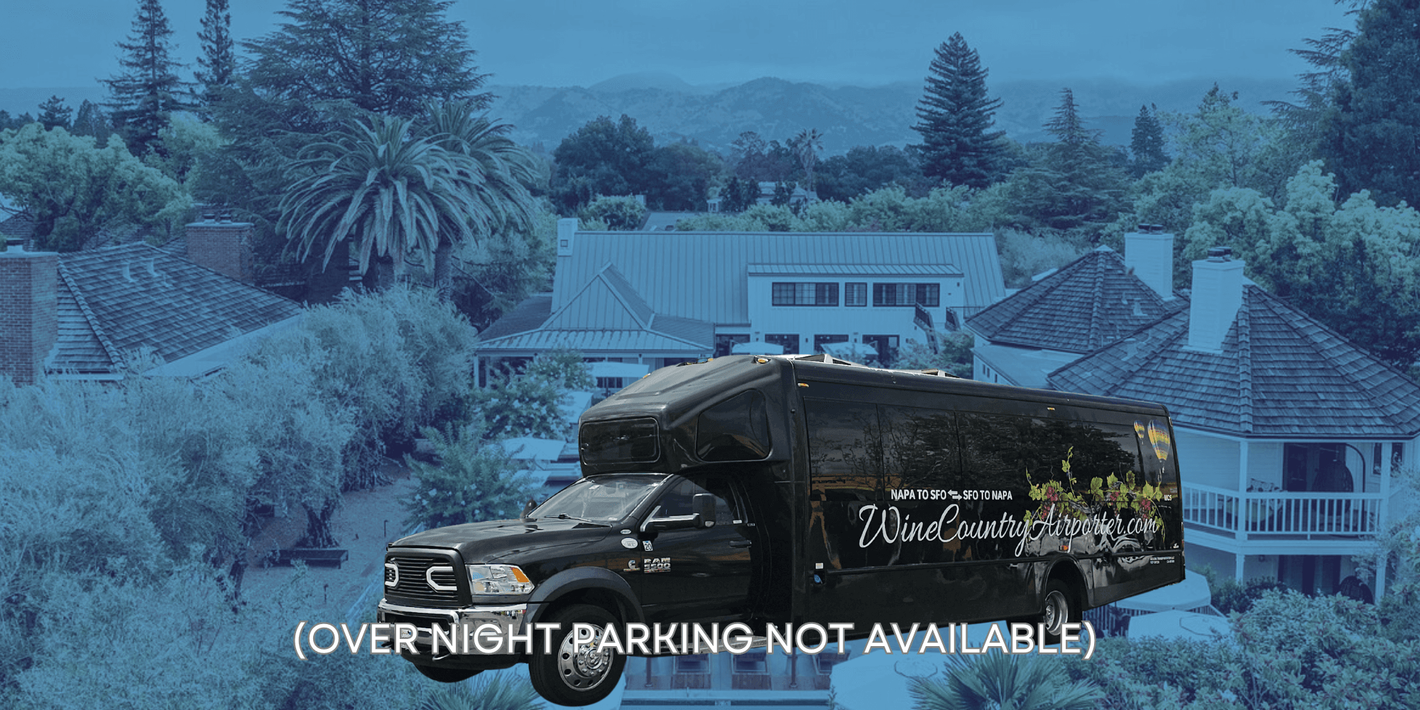 San Francisco International Airport to Estate Yountville