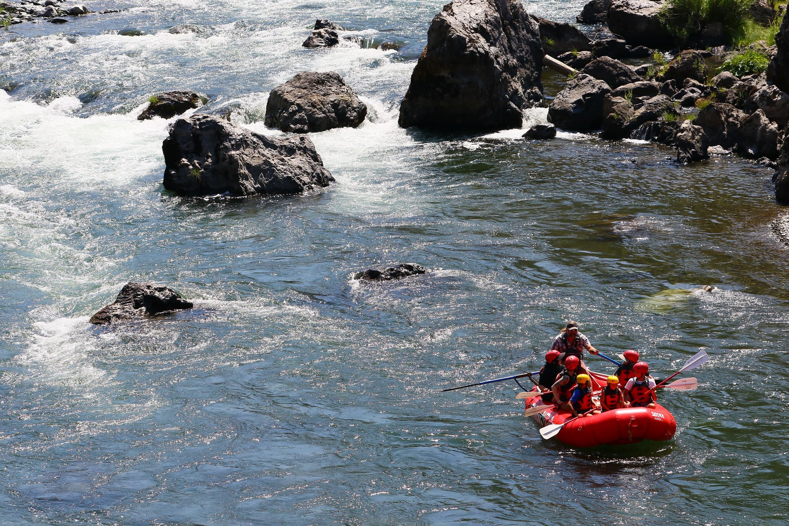 Half Day Upper Trinity Scenic Raft Trip