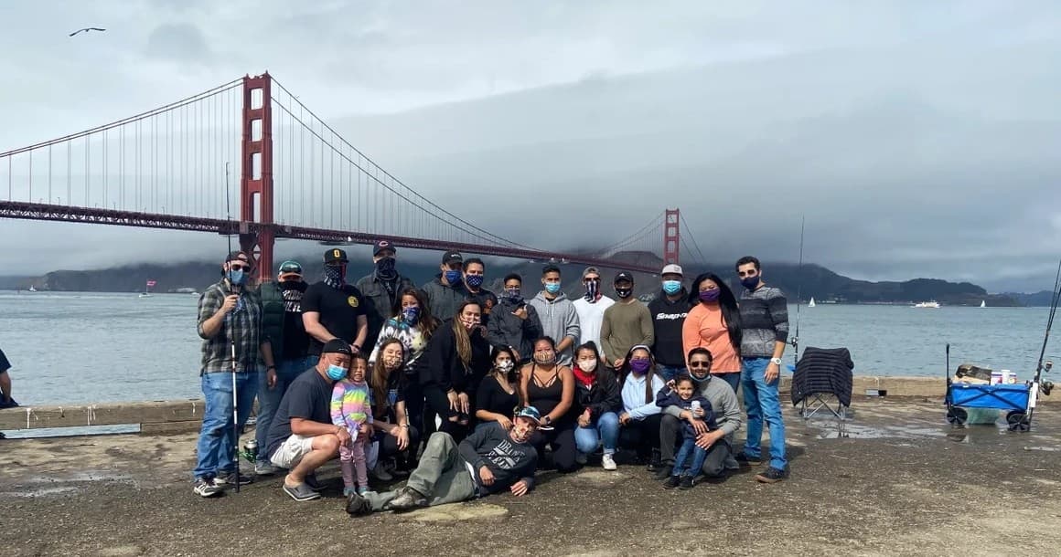 Crabbing Under The Golden Gate Bridge
