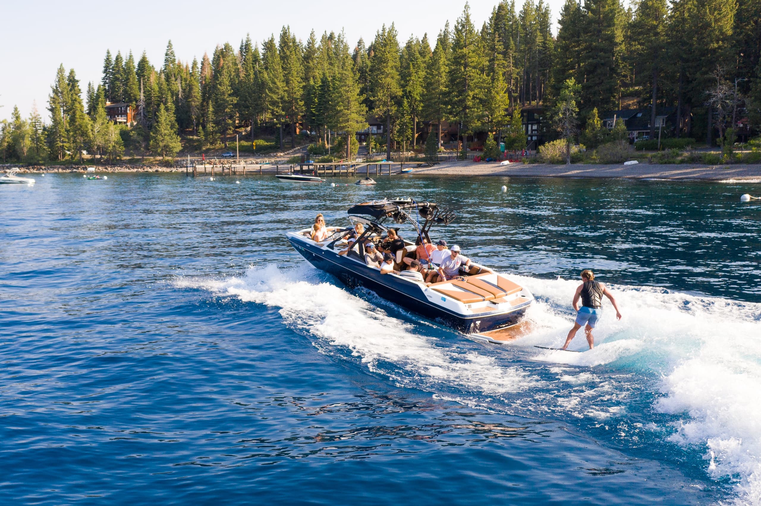 Axis A24 Surf Boat with Driver/Instructor