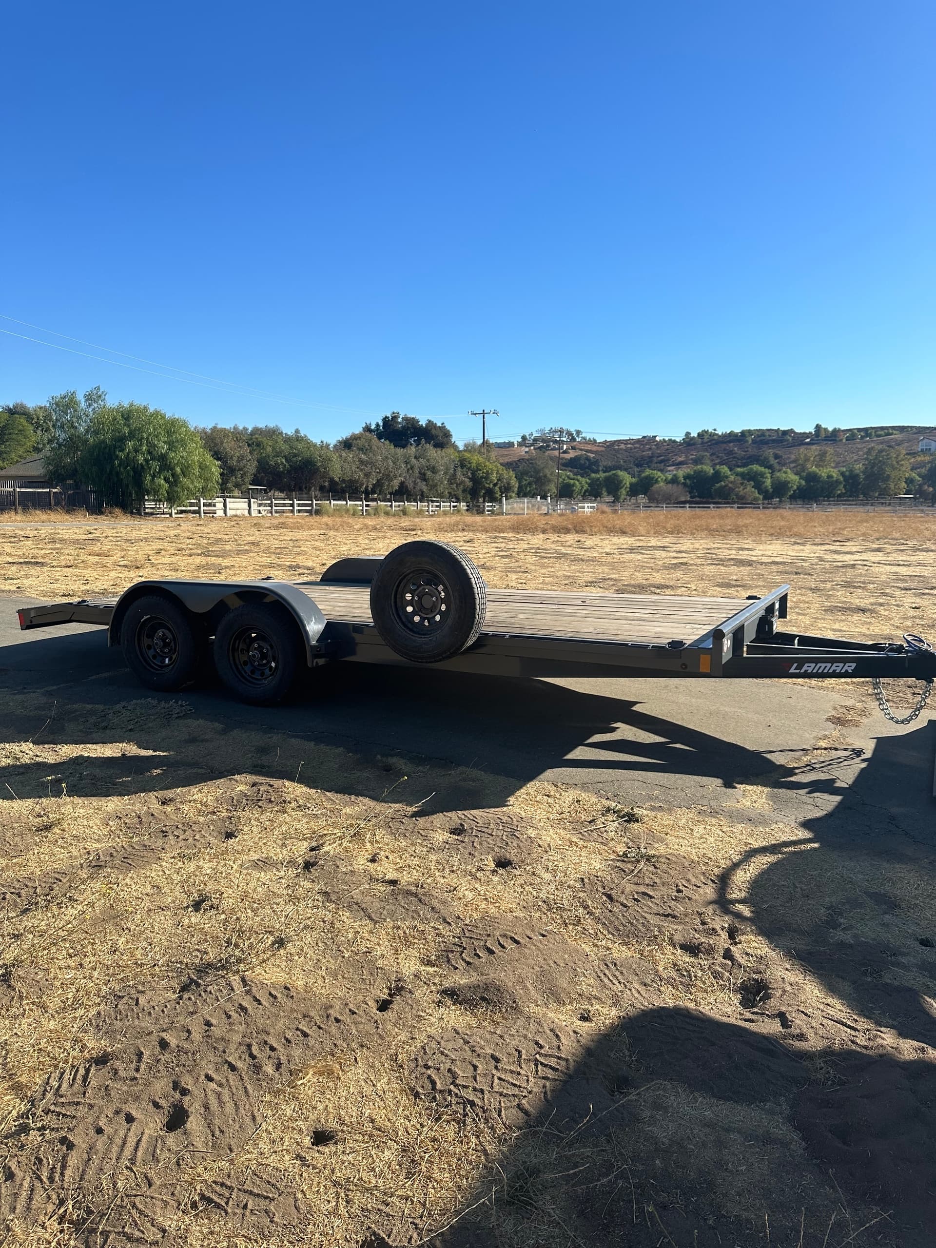 7x18 Lamar Car Hauler Trailer