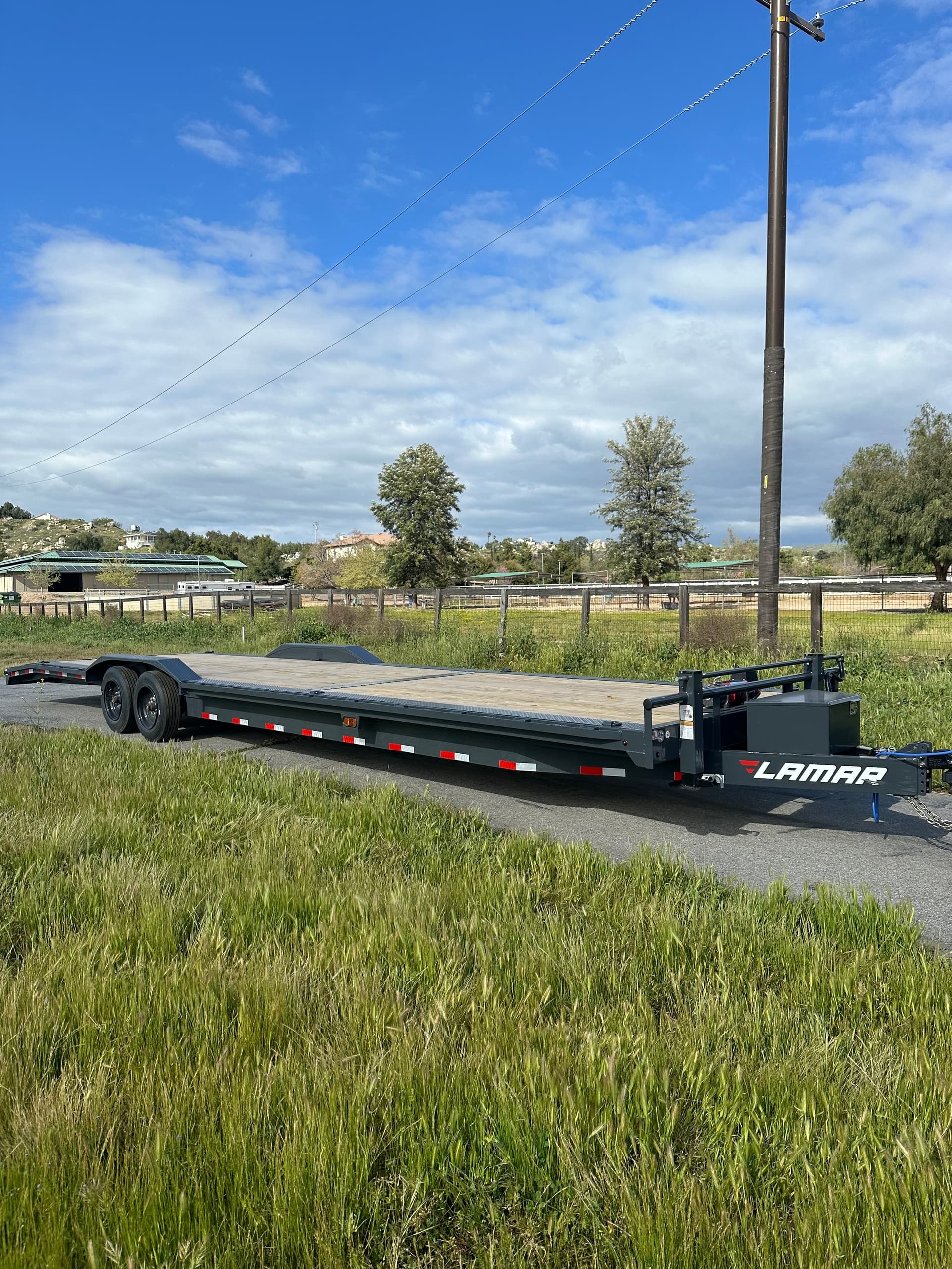 36x102 Lamar Two Car Hauler