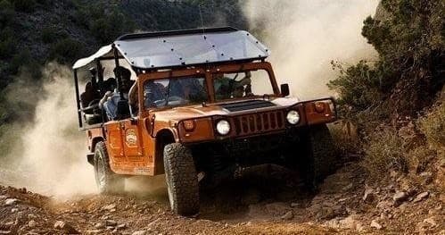 Cliff Hanger Trail - Hummer