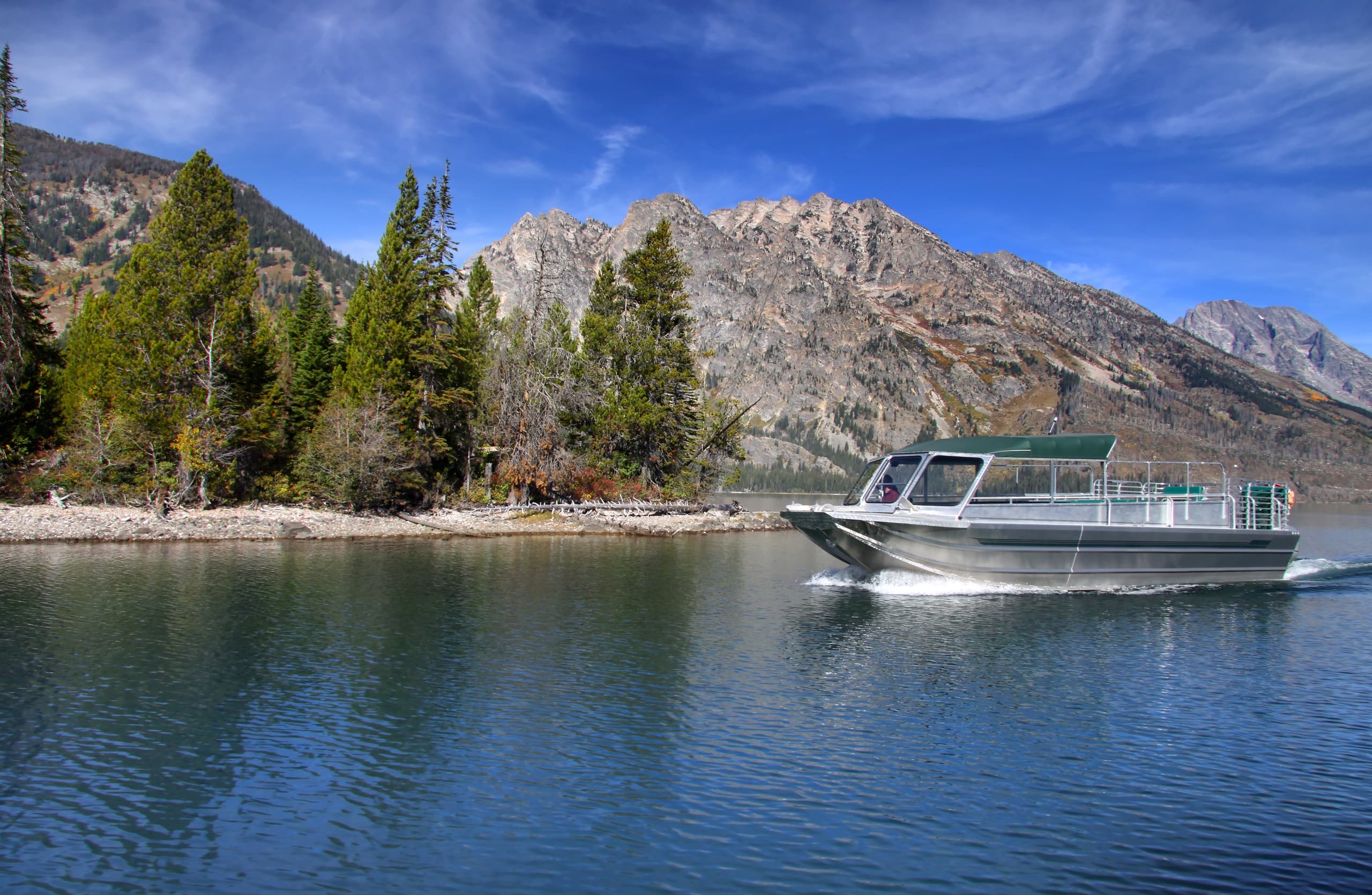Scenic Boat Cruise on Jenny Lake