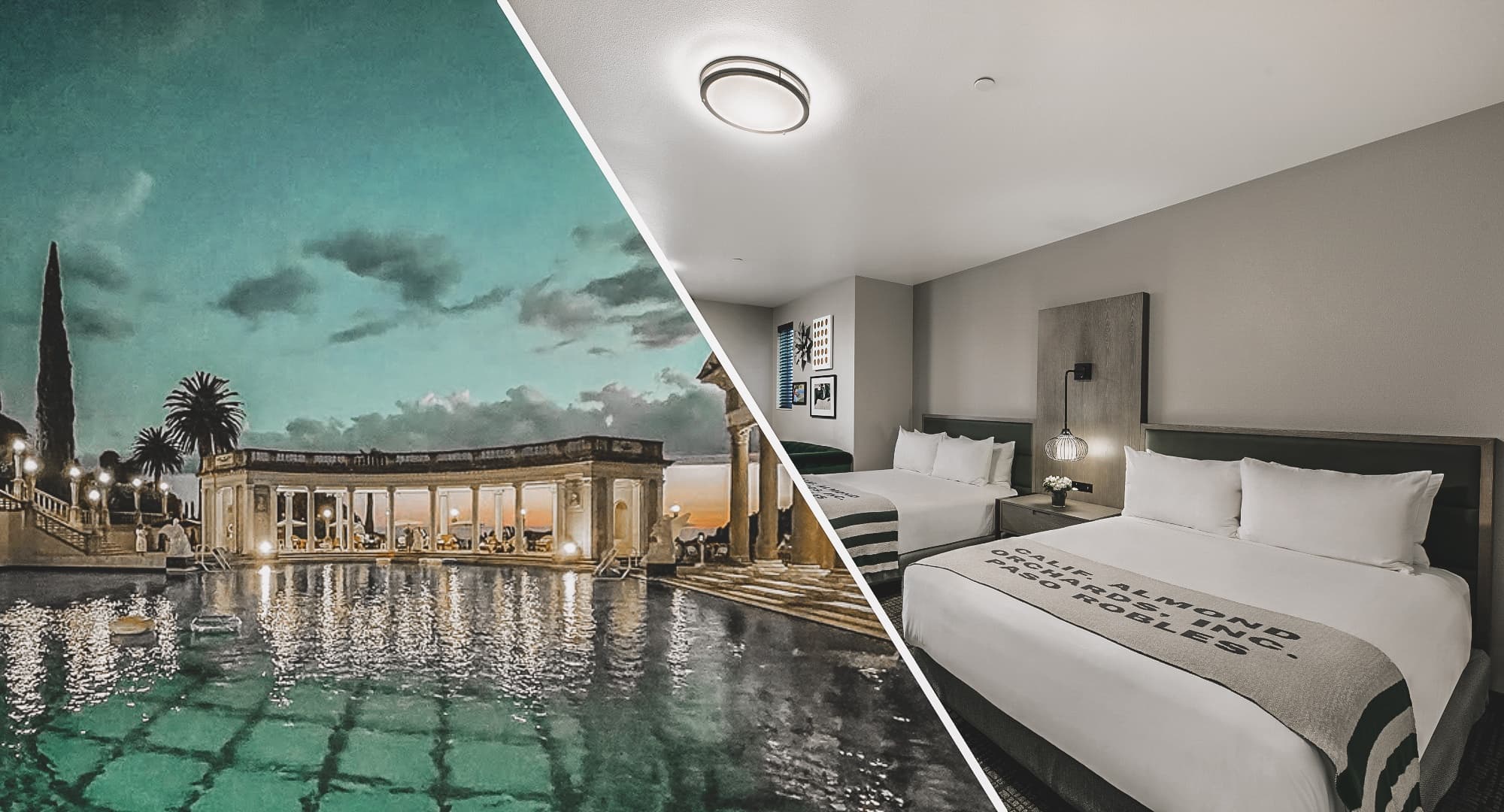 Hotel & Private Hearst Castle & Wine Tour Package