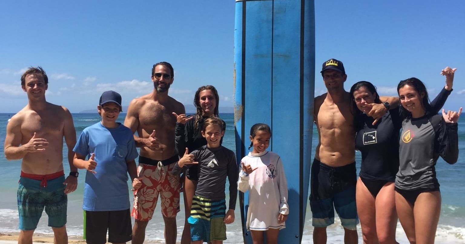 Private Maui Surf Lessons For Groups