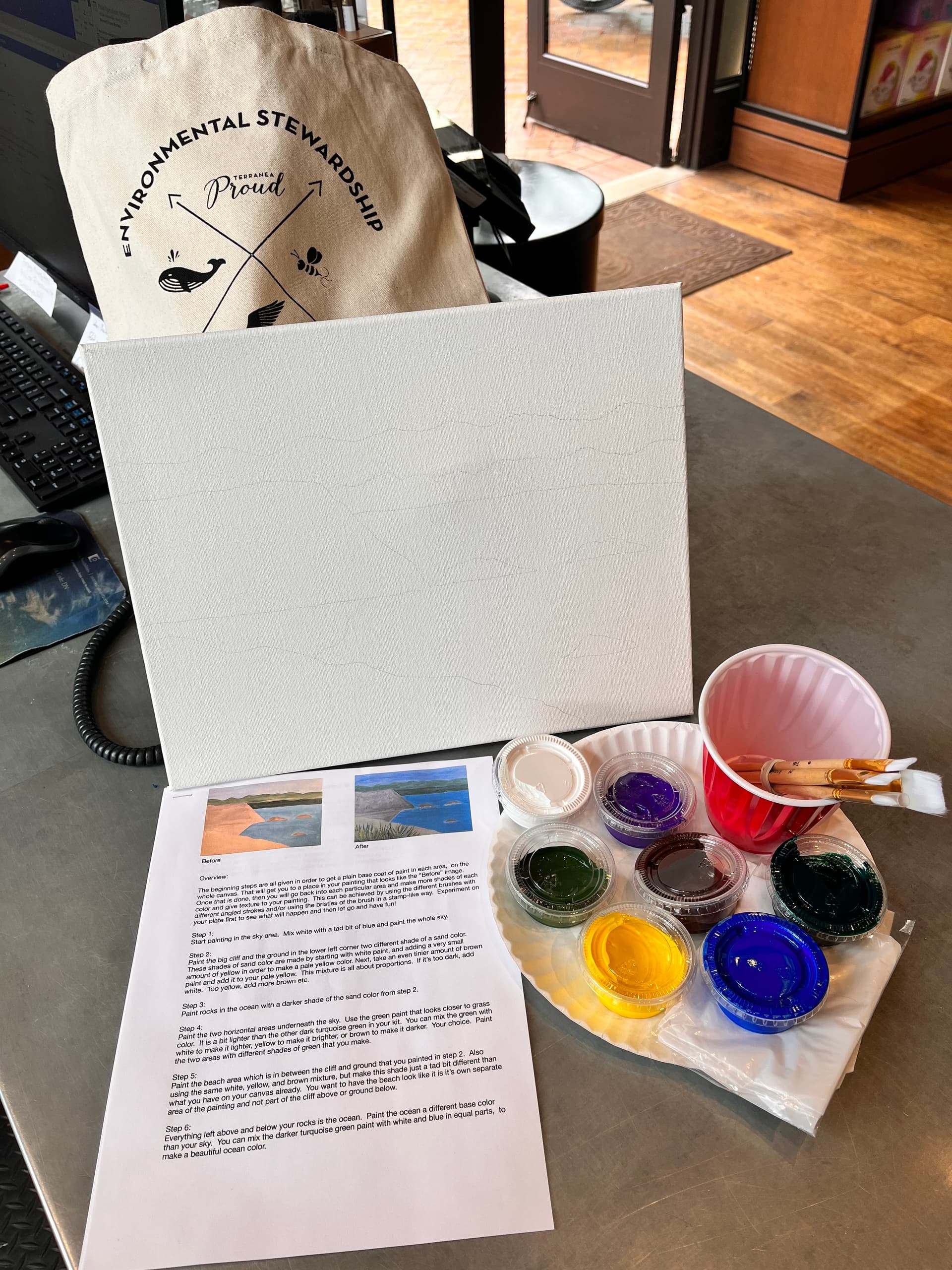 Plein Air Painting Kit