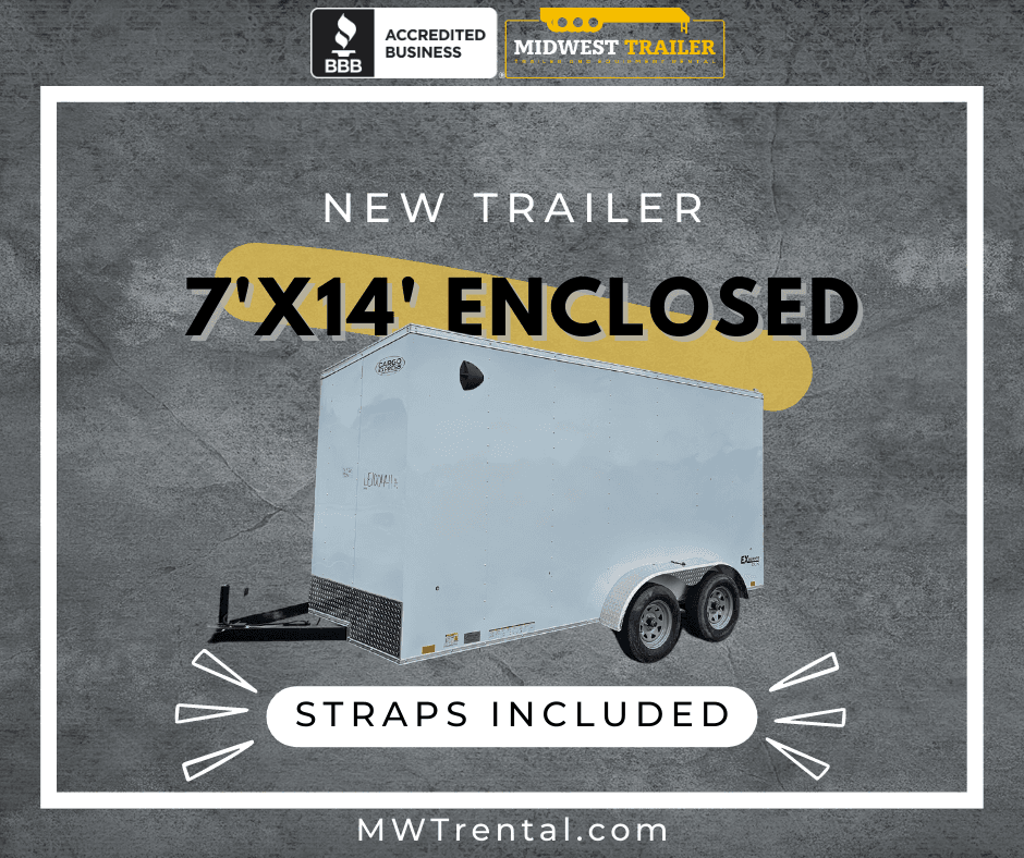 14' Enclosed Trailer
