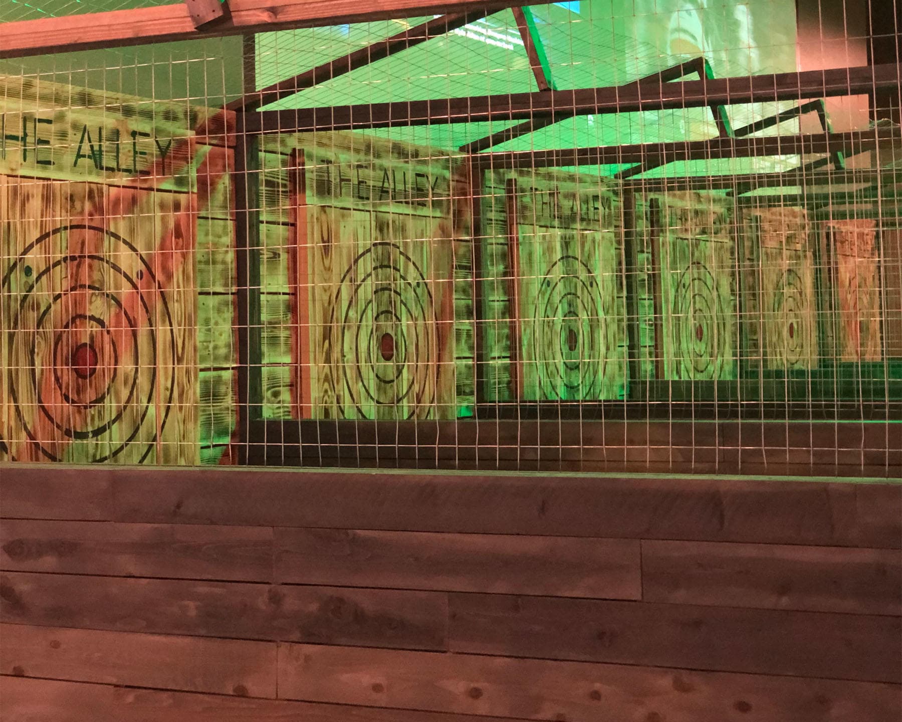 Indoor Axe Throwing