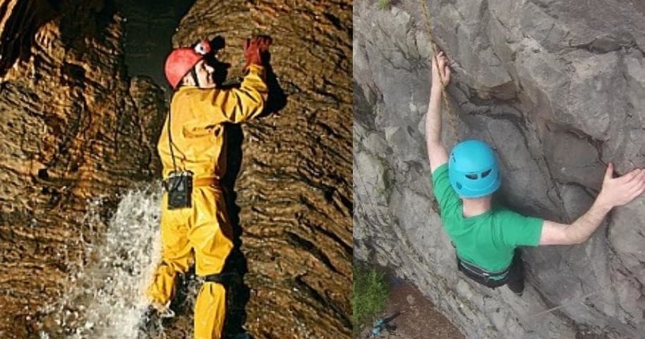 Full Day Caving & Climbing