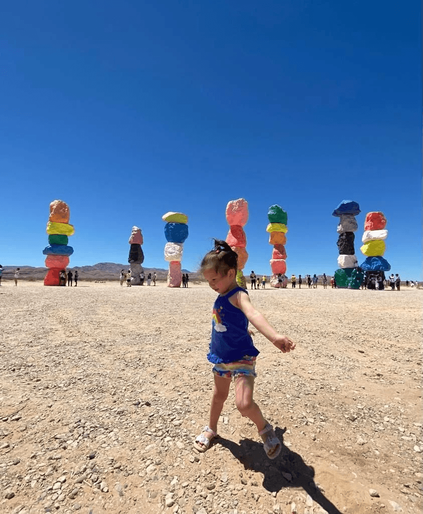 Seven Magic Mountains & Iconic Las Vegas Sign Extravaganza