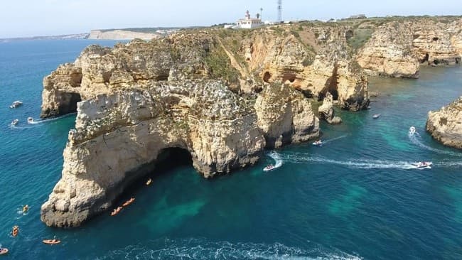 Ponta da Piedade:Express grotto tour