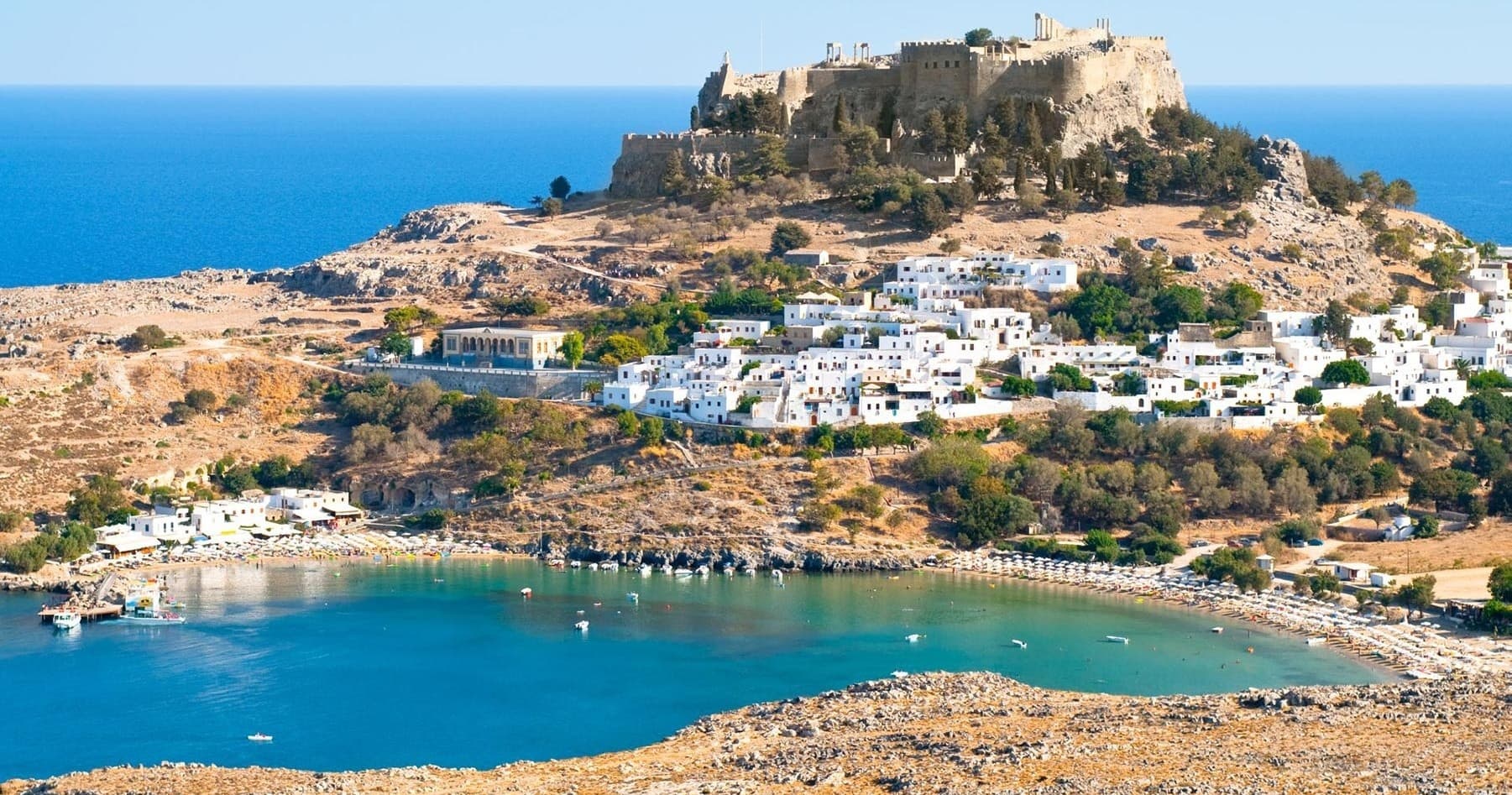 Rhodes Town Highlights & Lindos Tour