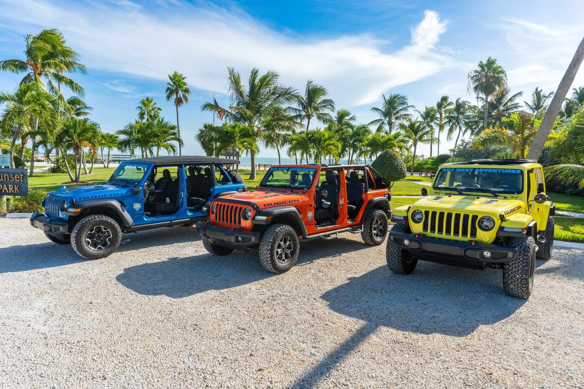4 Door Jeep Rental - Key West