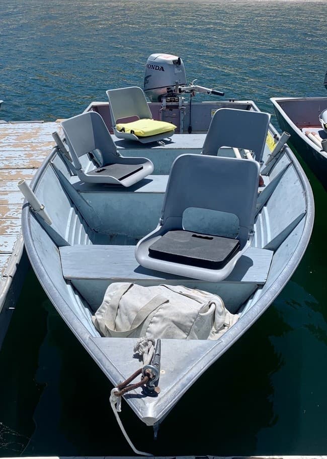 30 HP Aluminum V-hull Rental