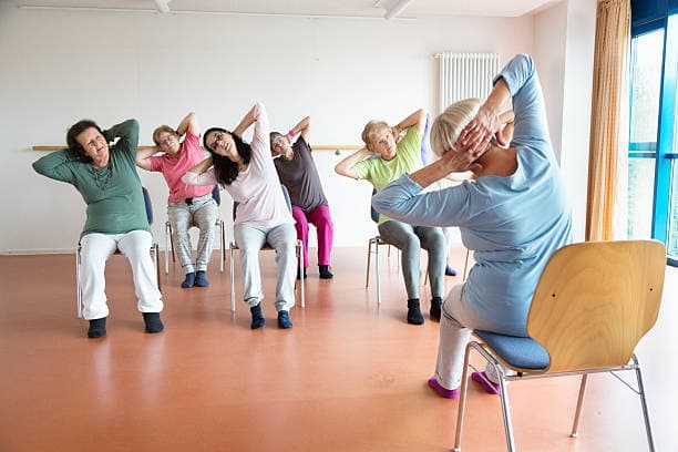 Chair Yoga Senior Class